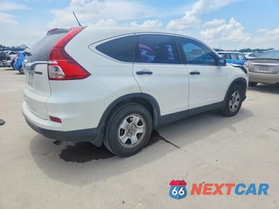 Trzecie zdjęcie samochodu z tyłu: 2015 HONDA CR-V LX VIN:5J6RM3H36FL023232 - miniatura