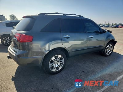 Trzecie zdjęcie samochodu z tyłu: 2007 ACURA MDX TECHNOLOGY VIN:2HNYD28387H538012 - miniatura