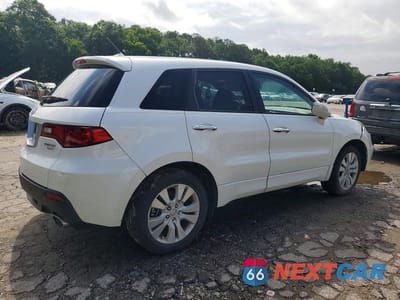 Trzecie zdjęcie samochodu z tyłu: 2010 ACURA RDX VIN:5J8TB2H22AA001561 - miniatura