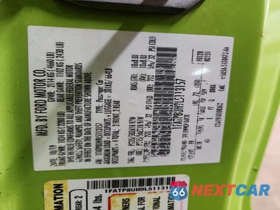 Zdjęcie 12 z 12 samochodu: 2020 FORD MUSTANG VIN:1FATP8UH9L5113157 - miniatura