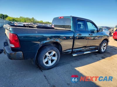 Trzecie zdjęcie samochodu z tyłu: 2011 DODGE RAM 1500 VIN:1D7RV1GT4BS556792 - miniatura
