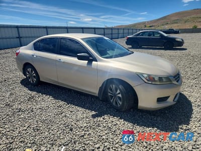 Czwarte zdjęcie samochodu z boku: 2014 HONDA ACCORD LX VIN:1HGCR2F30EA051257 - miniatura