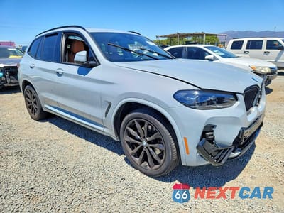 Czwarte zdjęcie samochodu z boku: 2023 BMW X3 SDRIVE30I VIN:5UX43DP0XP9S93187 - miniatura