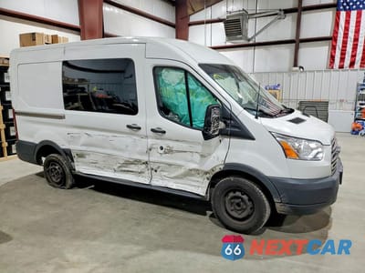 Czwarte zdjęcie samochodu z boku: 2018 FORD TRANSIT T-250 VIN:1FTYR1CMXJKA12501 - miniatura