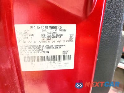 Zdjęcie 12 z 12 samochodu: 2014 FORD F150 SUPER CAB VIN:1FTFX1EF0EKF52232 - miniatura