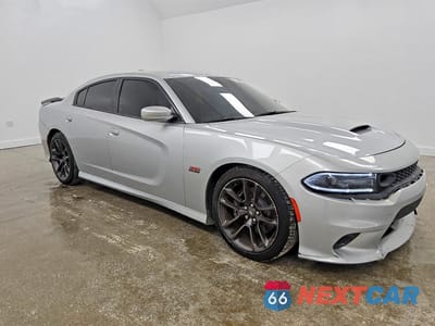 Czwarte zdjęcie samochodu z boku: 2021 DODGE CHARGER SCAT PACK VIN:2C3CDXGJ2MH612263 - miniatura