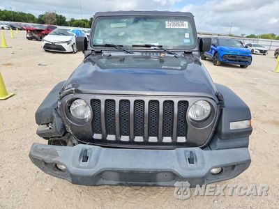 Piąte zdjęcie samochodu w środku: 2020 JEEP WRANGLER UNLIMITED SPORT VIN:1C4HJXDNXLW122929 - miniatura