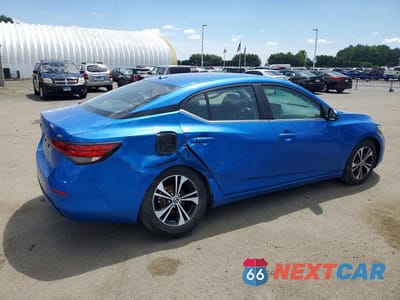 Trzecie zdjęcie samochodu z tyłu: 2022 NISSAN SENTRA SV VIN:3N1AB8CV2NY288818 - miniatura