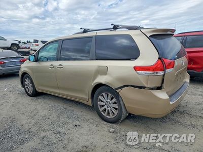 Drugie zdjęcie samochodu z przodu: 2011 TOYOTA SIENNA LE VIN:5TDJK3DC1BS002960 - miniatura