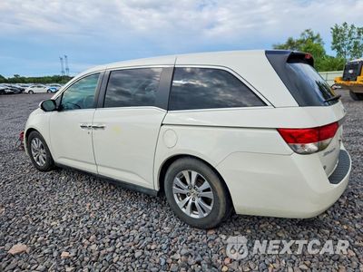 Drugie zdjęcie samochodu z przodu: 2015 HONDA ODYSSEY EXL VIN:5FNRL5H69FB070952 - miniatura