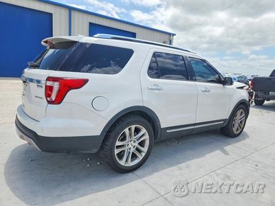 Trzecie zdjęcie samochodu z tyłu: 2016 FORD EXPLORER LIMITED VIN:1FM5K7F81GGC33307 - miniatura