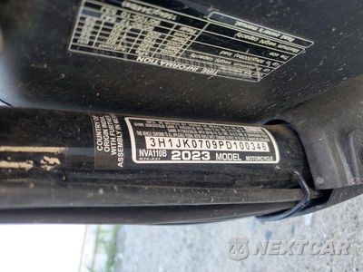 Zdjęcie 9 z 9 samochodu: 2023 HONDA NVA110 B VIN:3H1JK0709PD100346 - miniatura