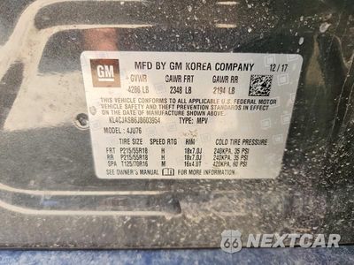 Zdjęcie 12 z 12 samochodu: 2018 BUICK ENCORE PREFERRED VIN:KL4CJASB6JB603954 - miniatura