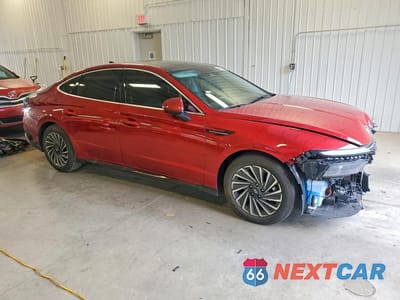 Czwarte zdjęcie samochodu z boku: 2026 HYUNDAI SONATA HYBRID LIMITED VIN:KMHL54JJ3TA135254 - miniatura