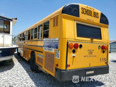 Trzecie zdjęcie samochodu z tyłu: 2014 BLUE BIRD SCHOOL BUS / TRANSIT BUS VIN:1BABNBPA7EF302095 - miniatura