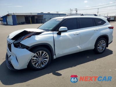 2022 TOYOTA HIGHLANDER HYBRID PLATINUM 5TDEBRCH0NS101520 - główne zdjęcie licytacji z USA - miniatura