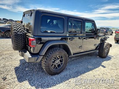 Trzecie zdjęcie samochodu z tyłu: 2025 JEEP WRANGLER SPORT 4XE VIN:1C4RJXN65SW604623 - miniatura