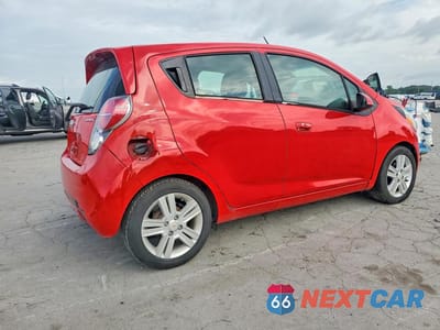 Trzecie zdjęcie samochodu z tyłu: 2015 CHEVROLET SPARK 1LT VIN:KL8CD6S9XFC751557 - miniatura