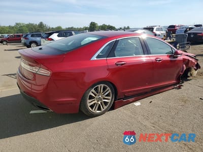 Trzecie zdjęcie samochodu z tyłu: 2016 LINCOLN MKZ VIN:3LN6L2G99GR631515 - miniatura