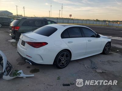 Trzecie zdjęcie samochodu z tyłu: 2023 MERCEDES-BENZ C 300 4MATIC VIN:W1KAF4HB8PR104151 - miniatura