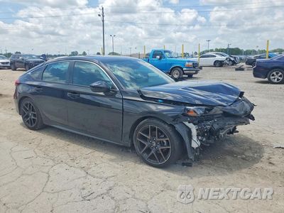 Czwarte zdjęcie samochodu z boku: 2023 HONDA CIVIC SPORT TOURING VIN:19XFL1H84PE003292 - miniatura