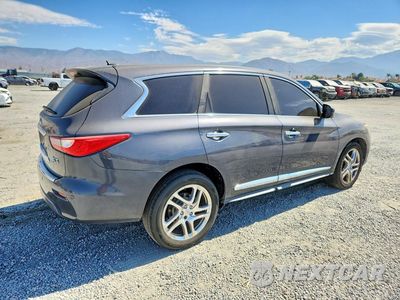 Trzecie zdjęcie samochodu z tyłu: 2013 INFINITI JX35 VIN:5N1AL0MNXDC308424 - miniatura