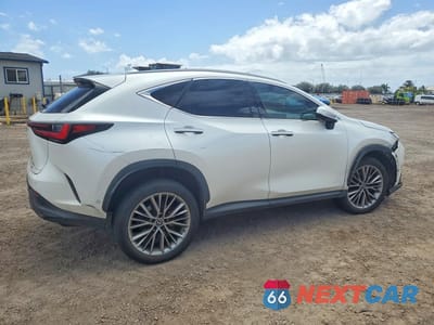 Trzecie zdjęcie samochodu z tyłu: 2022 LEXUS NX 350H VIN:JTJHKCEZ9N2002263 - miniatura