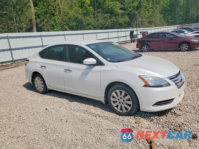 Czwarte zdjęcie samochodu z boku: 2013 NISSAN SENTRA S VIN:3N1AB7AP8DL770705 - miniatura