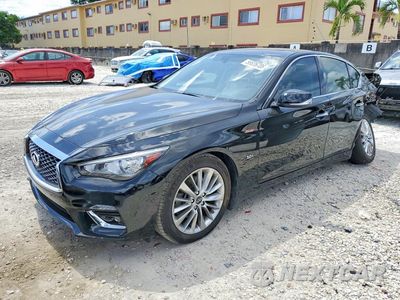 2019 INFINITI Q50 3.0T LUXE JN1EV7APXKM516179 - główne zdjęcie licytacji z USA - miniatura