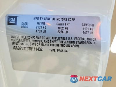 Zdjęcie 12 z 12 samochodu: 2007 CADILLAC CTS VIN:1G6DP577970111432 - miniatura