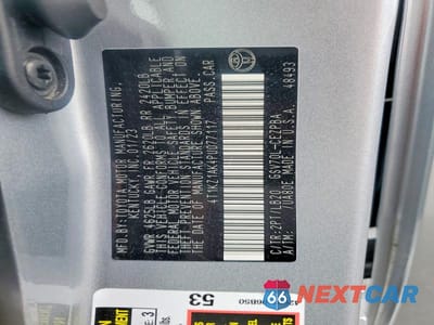 Zdjęcie 12 z 12 samochodu: 2023 TOYOTA CAMRY XSE V6 VIN:4T1KZ1AK4PU077117 - miniatura
