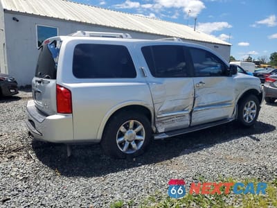 Trzecie zdjęcie samochodu z tyłu: 2004 INFINITI QX56 BASE VIN:5N3AA08C44N808850 - miniatura