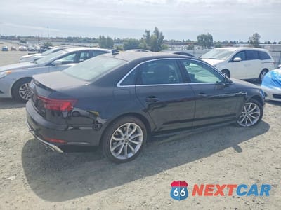Trzecie zdjęcie samochodu z tyłu: 2019 AUDI A4 PREMIUM PLUS VIN:WAUENAF45KN012476 - miniatura