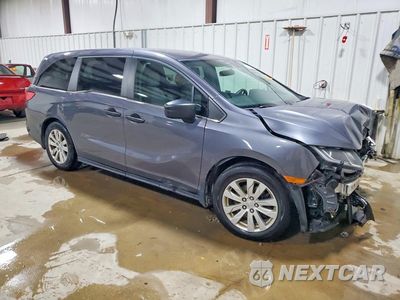 Czwarte zdjęcie samochodu z boku: 2020 HONDA ODYSSEY LX VIN:5FNRL6H26LB002784 - miniatura