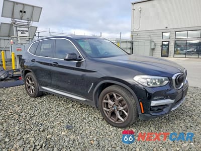 Czwarte zdjęcie samochodu z boku: 2021 BMW X3 XDRIVE30I VIN:5UXTY5C0XM9G84590 - miniatura