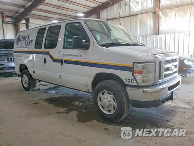 Czwarte zdjęcie samochodu z boku: 2013 FORD ECONOLINE E250 VAN VIN:1FTNE2EW6DDA76112 - miniatura