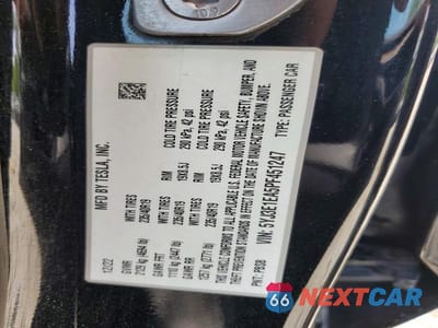 Zdjęcie 12 z 12 samochodu: 2023 TESLA MODEL 3 VIN:5YJ3E1EA5PF451247 - miniatura