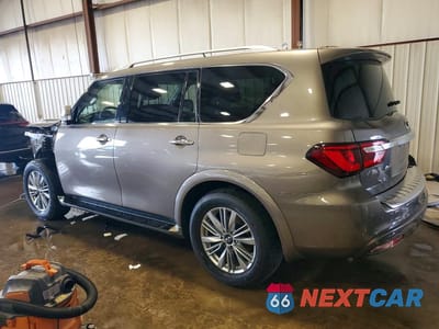 Drugie zdjęcie samochodu z przodu: 2019 INFINITI QX80 LUXE VIN:JN8AZ2NEXK9228102 - miniatura