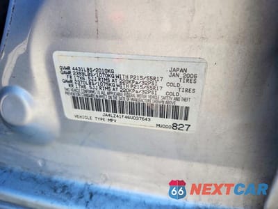 Zdjęcie 12 z 12 samochodu: 2006 MITSUBISHI OUTLANDER SE VIN:JA4LZ41F46U037643 - miniatura
