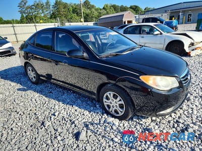 Czwarte zdjęcie samochodu z boku: 2010 HYUNDAI ELANTRA GLS VIN:KMHDU4AD4AU862710 - miniatura