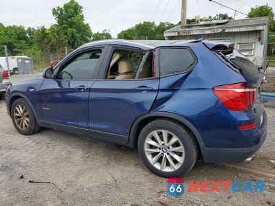 Drugie zdjęcie samochodu z przodu: 2017 BMW X3 XDRIVE28I VIN:5UXWX9C50H0T05283 - miniatura