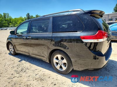 Drugie zdjęcie samochodu z przodu: 2013 TOYOTA SIENNA XLE 8-PASSENGER VIN:5TDYK3DC5DS316502 - miniatura