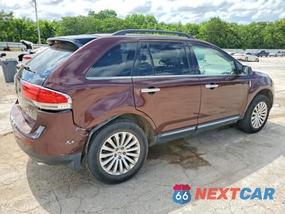 Trzecie zdjęcie samochodu z tyłu: 2012 LINCOLN MKX VIN:2LMDJ6JK4CBL17574 - miniatura