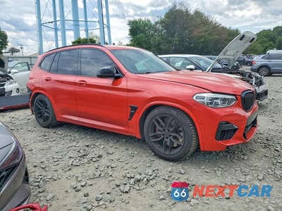 Czwarte zdjęcie samochodu z boku: 2020 BMW X3 M COMPETITION VIN:5YMTS0C09LLT09835 - miniatura