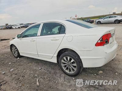 Trzecie zdjęcie samochodu z tyłu: 2010 HONDA CIVIC EXL VIN:2HGFA1F97AH523274 - miniatura