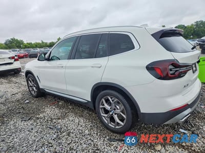 Drugie zdjęcie samochodu z przodu: 2022 BMW X3 SDRIVE30I VIN:5UX43DP00N9M67880 - miniatura