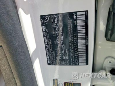 Zdjęcie 12 z 12 samochodu: 2021 MERCEDES-BENZ GLE 350 VIN:4JGFB4JEXMA384161 - miniatura