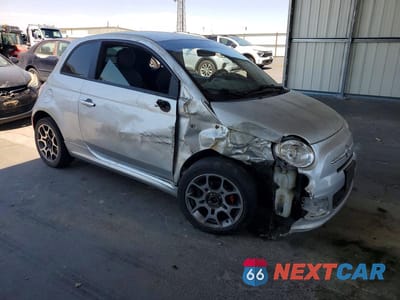 Czwarte zdjęcie samochodu z boku: 2012 FIAT 500 SPORT VIN:3C3CFFBR1CT351912 - miniatura