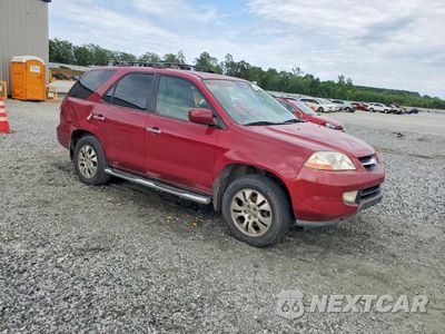 Czwarte zdjęcie samochodu z boku: 2003 ACURA MDX TOURING VIN:2HNYD18723H542984 - miniatura