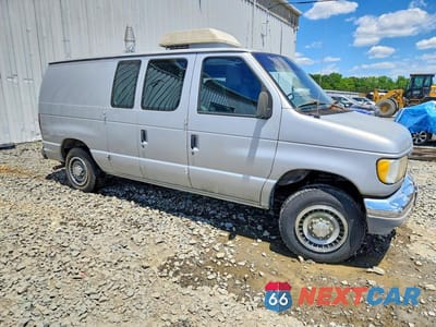 Czwarte zdjęcie samochodu z boku: 1992 FORD ECONOLINE E250 VAN VIN:1FTHE24H0NHB38646 - miniatura